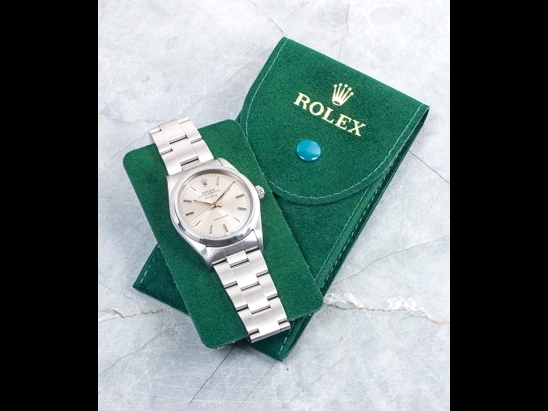 Rolex Air-King 34 Argento Oyster Silver Lining 14000